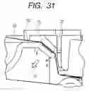 Fig. 22 - Recording sheet/ink sheet integral cassette and printer apparatus utilizing the same
