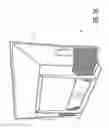 Fig. 04 - Projection display with front and back jack panel access