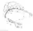 Fig. 01 - Eyeglasses with a wireless transceiver system