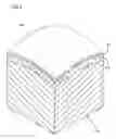 Fig. 10 - Projection-receiving surface comprising a single sheet formed into a plurality of catenoid-like mirrorlettes