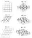 Fig. 12 - Projection-receiving surface comprising a single sheet formed into a plurality of catenoid-like mirrorlettes