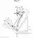 Fig. 11 - Supporting mechanism of reflector and projection apparatus