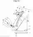 Fig. 14 - Supporting mechanism of reflector and projection apparatus
