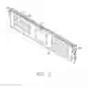 Fig. 03 - Memory module assembly including a clip for mounting a heat sink thereon