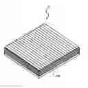 Fig. 01 - Heat dissipating device for an integrated circuit chip
