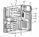 Fig. 01 - Mechanism for saving space in desktop computer