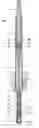 Fig. 01 - Temperature sensor that achieves a fast response in an exhaust gas environment