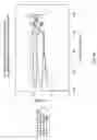 Fig. 13 - Low loss funnel-type PLC optical splitter with input cladding mode absorption structure and/or output segmented taper structure