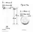 Fig. 02 - Truncated dome insert pins with flexible Mylar Layout Grid