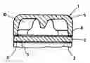 Fig. 01 - Cylinder head arrangement for a piston compressor