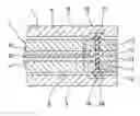 Fig. 01 - Fuel cell having a gasket integrally formed through gas diffusion layer