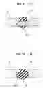 Fig. 13 - Fuel cell having a gasket integrally formed through gas diffusion layer