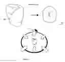 Fig. 05 - Compass tool display object for navigating a tooth model