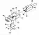 Fig. 01 - Pivoting adapter structure for assembling plugs