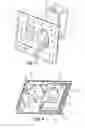 Fig. 04 - Wall plate with internal nose for low voltage communications cable and high voltage plug receptacle