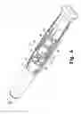 Fig. 06 - Medication dispensing apparatus with spring-driven locking feature enabled by administration of final dose