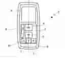 Fig. 01 - Inertial device with pedometer function and portable electric appliance incorporating said inertial device