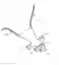 Fig. 01 - Harness for securing an infant to reflux wedge