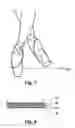 Fig. 08 - Dance shoe with moldable foot compartment