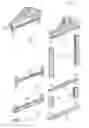 Fig. 11 - Modular pedestal and suspended signs
