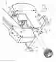 Fig. 04 - Connection of the hitch arm of a pull-type crop harvesting machine to a tractor