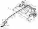 Fig. 01 - Hydraulic drive arrangement for the cutter of a pull-type crop harvesting machine