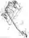 Fig. 02 - Hydraulic drive arrangement for the cutter of a pull-type crop harvesting machine