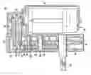 Fig. 01 - Gear box with two output shafts