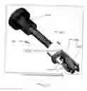 Fig. 16 - Firing pin and valve assembly