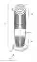 Fig. 01 - Air cleaner including ozone removal