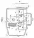 Fig. 12 - Default device of actuator for variable lift valve operating mechanism