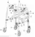 Fig. 01 - Lock assembly of foldable walker