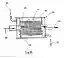 Fig. 14 - Cooler and method of cooling a medium