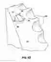 Fig. 10 - Cutting element insert for backup cutters in rotary drill bits, rotary drill bits so equipped, and methods of manufacture therefor