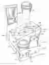 Fig. 01 - Carrier capable of hanging from a back of a container