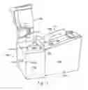 Fig. 09 - Carrier capable of hanging from a back of a container