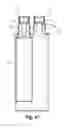 Fig. 16 - Dispensing container for two flowable products