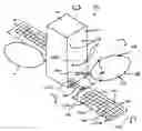 Fig. 01 - System of stowing and deploying multiple phased arrays or combinations of arrays and reflectors
