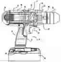 Fig. 01 - Housing and gearbox for drill or driver