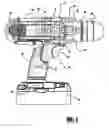 Fig. 02 - Housing and gearbox for drill or driver