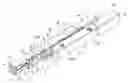 Fig. 01 - Linear motion guide unit with means for keeping cage against wandering