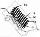 Fig. 01 - Electronic component with high density, low cost attachment