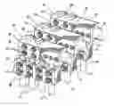 Fig. 01 - Transformer stud connector with offset keeper holders and associated methods