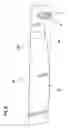 Fig. 09 - Bassinet selectively rockable when mounted upon a support as well as being displaced therefrom