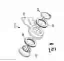 Fig. 09 - Multiple gear transmission for a bicycle