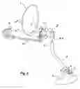 Fig. 03 - Satellite dish antenna mounting system