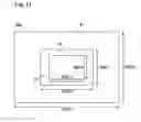 Fig. 10 - Electronic camera and method which adjust the size or position of a feature search area of an imaging surface in response to panning or tilting of the imaging surface