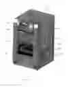 Fig. 02 - Clamp system for fluid mixer with pivoting upper plate for detecting container top