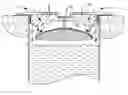 Fig. 01 - Floor drain with incorporated flood prevention