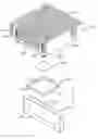Fig. 01 - Heat sink having protective device for thermal interface material spread thereon